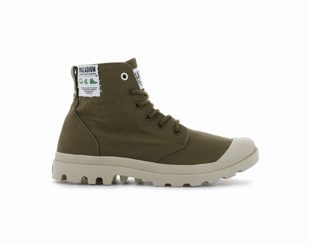 Palladium Pampa Hi Organic Muške Čizme Tamno Zelene ||LT4172596||